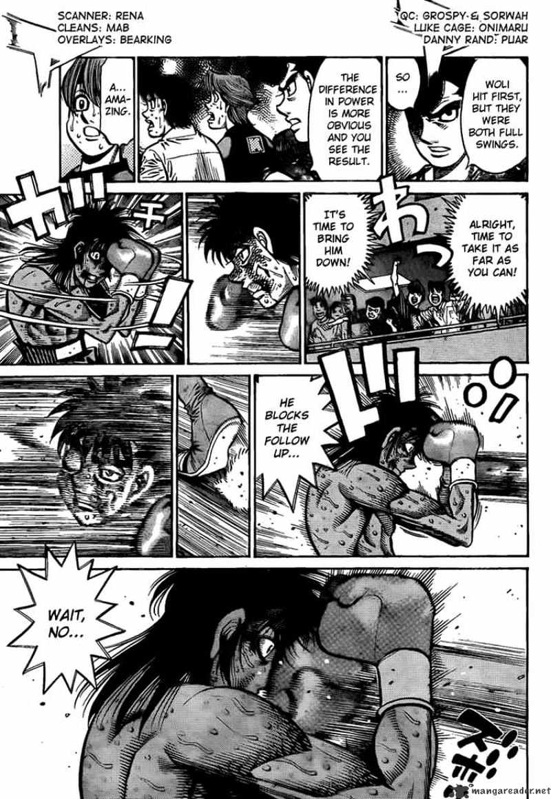 Hajime no Ippo: Fighting Spirit, Chapter 891 image 03